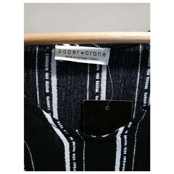 Paper Crane Oversize Peplum Top Size XS - Picture 6 of 7